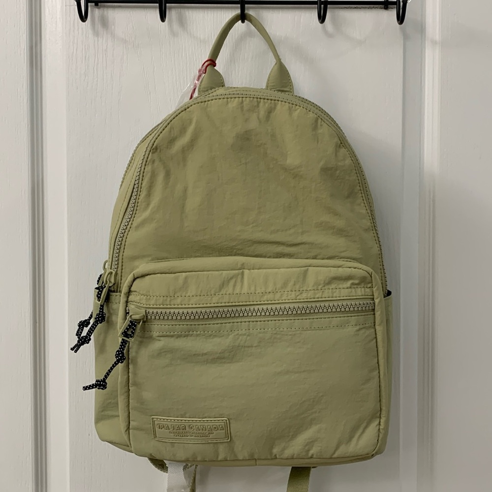 Pajar Khaki / Tan / Green Nylon Backpack